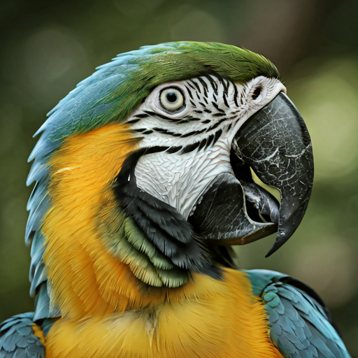 Blue and gold macaw — IoT Parrot mascot